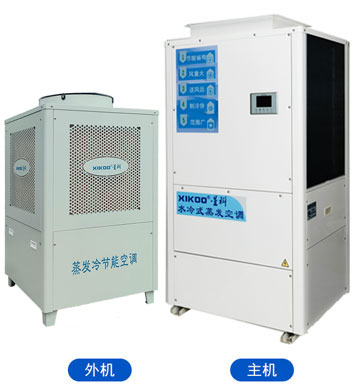 蒸發(fā)冷省電空調(diào)-立式管道機應(yīng)用大型室內(nèi)羽毛球館降溫