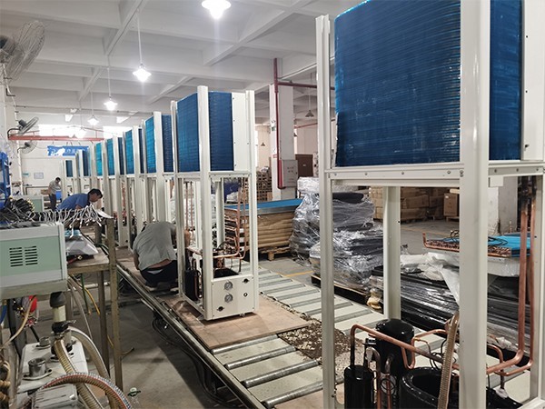 工業(yè)省電空調-生產車間流水線