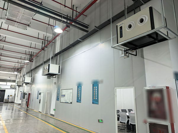 工廠廠房車間降溫，優選蒸發冷省電空調-臥式射流空調