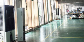蒸發冷省電空調助力大面積車間降溫，高效節能新方案