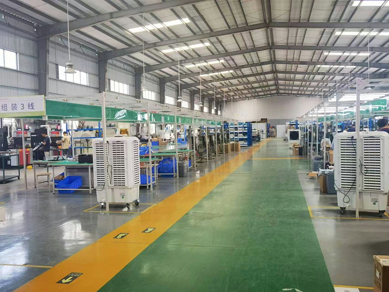  星科移動(dòng)環(huán)保空調(diào)冷風(fēng)機(jī)應(yīng)用廠房車間降溫通風(fēng)