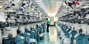 紡織廠專用空調系統大變革：蒸發冷省電空調省電又高效